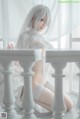 蠢沫沫 Cosplay 2B 白婚纱